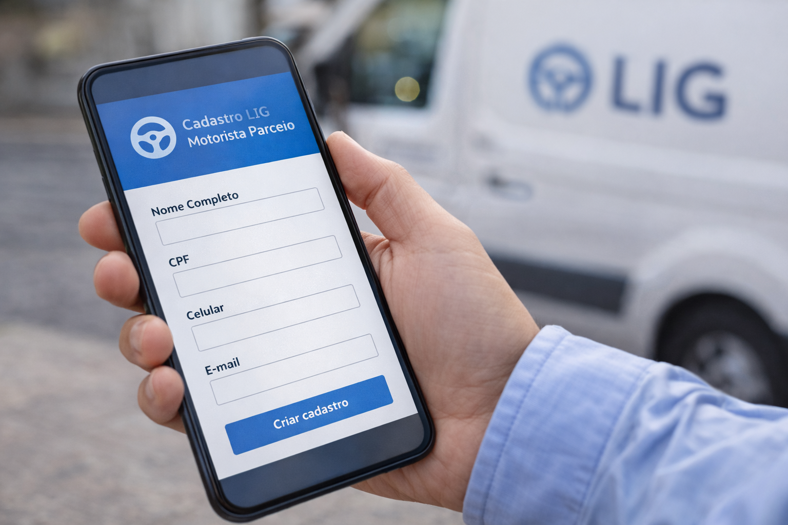 Como se cadastrar como motorista parceiro