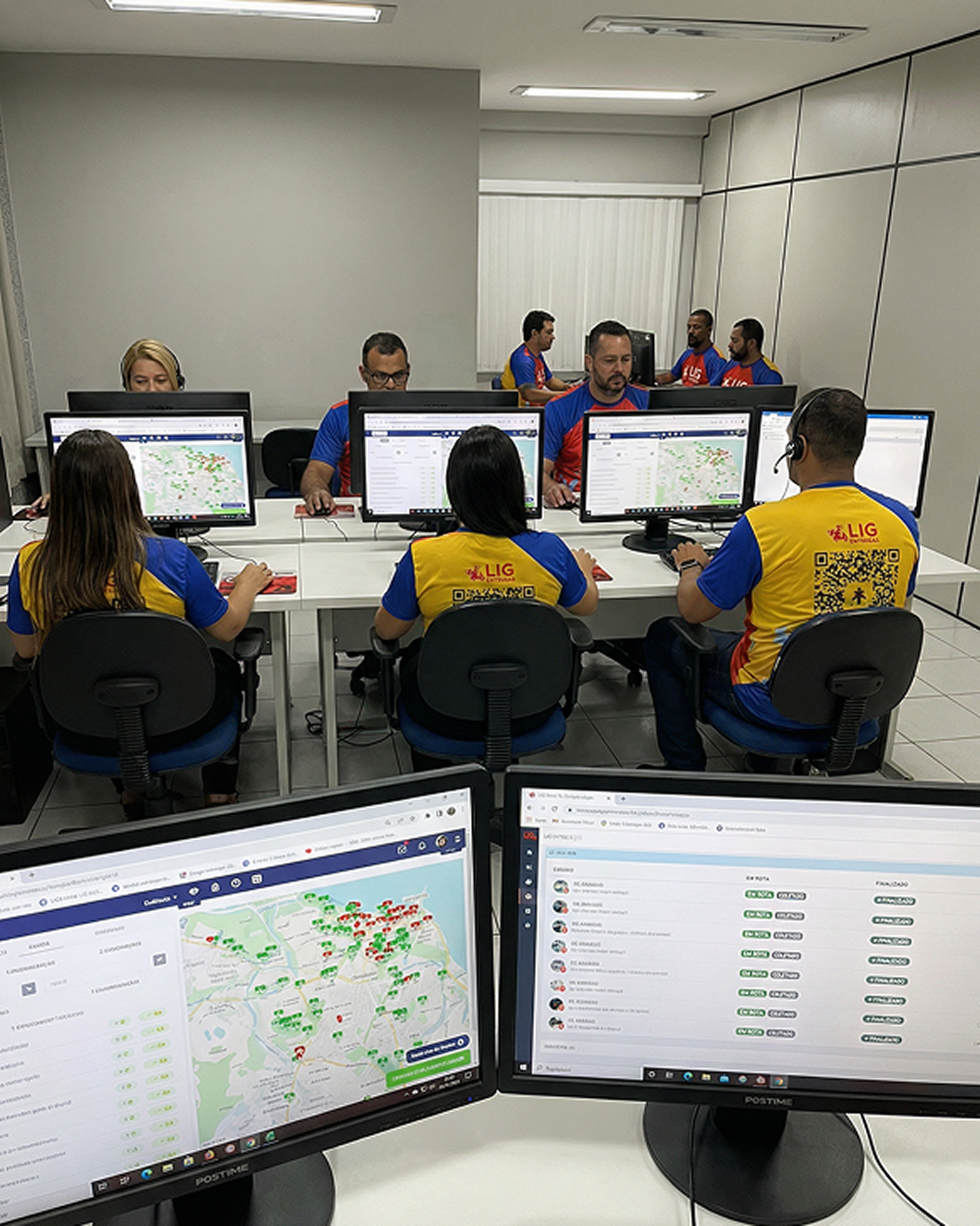 Monitoramento de operação